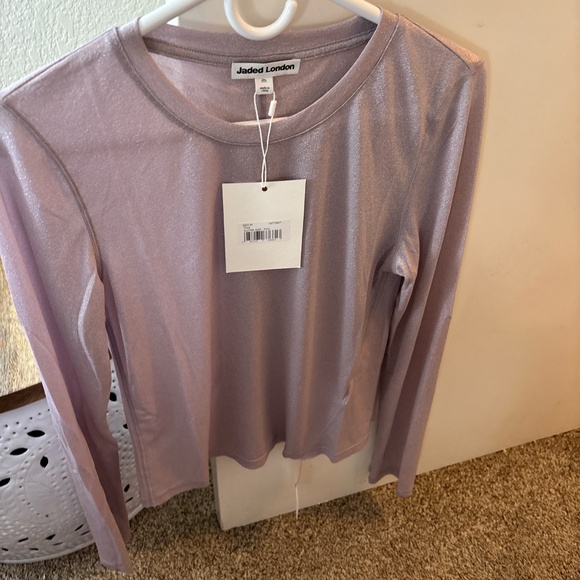 Jaded, London glitter miss top and pink New with tags medium - Picture 3 of 4